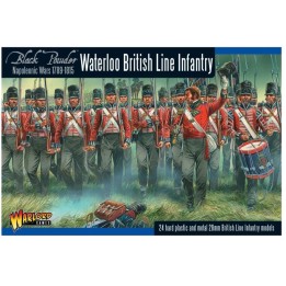 Napoleonic British Line Infantry (Waterloo campaign) | Jeux et Trolleries | Spécialiste des jeux de société, jeux de cartes et w