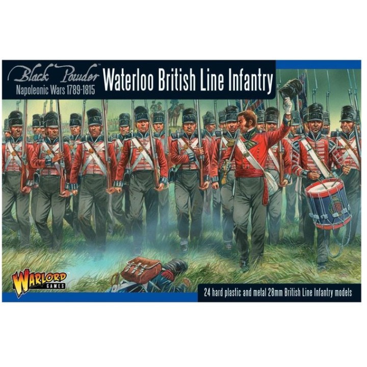 Napoleonic British Line Infantry (Waterloo campaign) | Jeux et Trolleries | Spécialiste des jeux de société, jeux de cartes et w