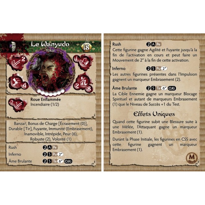 Wanyudo (carte de profil V1) | Jeux et Trolleries | Spécialiste des jeux de société, jeux de cartes et wargames