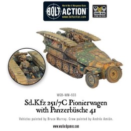 Sd.Kfz 251/7C pionierwagen with panzerbuchse 41