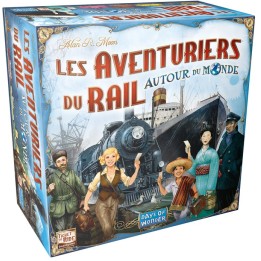 Les Aventuriers du Rail - Autour du Monde | Jeux et Trolleries | Spécialiste des jeux de société, jeux de cartes et wargames