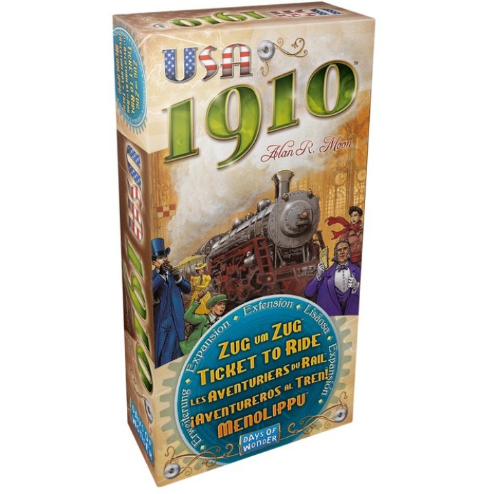 Aventuriers du rail - 1910 (extension) | Jeux et Trolleries | Spécialiste des jeux de société, jeux de cartes et wargames