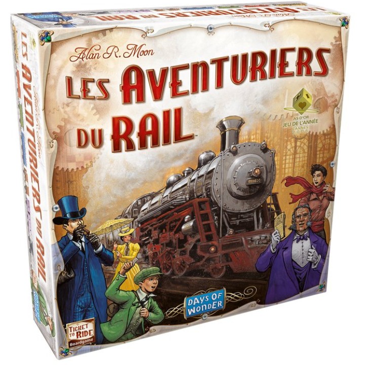 Aventuriers du rail | Jeux et Trolleries | Spécialiste des jeux de société, jeux de cartes et wargames
