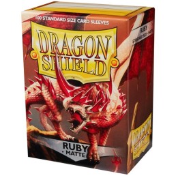 Dragon Shield - Ruby Matte | Jeux et Trolleries | Spécialiste des jeux de société, jeux de cartes et wargames