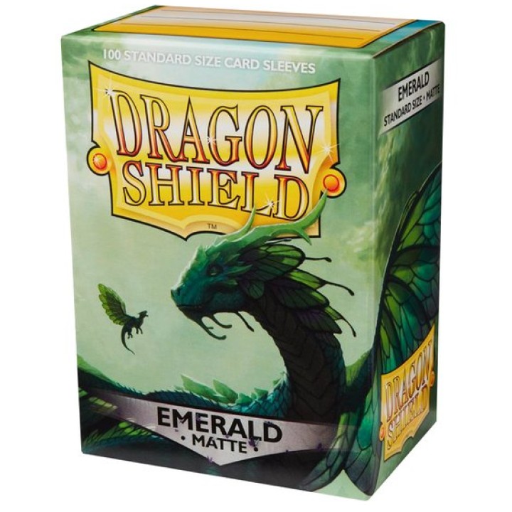 Dragon Shield - Emerald Matte | Jeux et Trolleries | Spécialiste des jeux de société, jeux de cartes et wargames