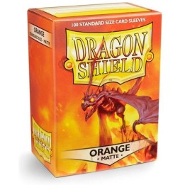 Dragon shield - orange matte | Jeux et Trolleries | Spécialiste des jeux de société, jeux de cartes et wargames