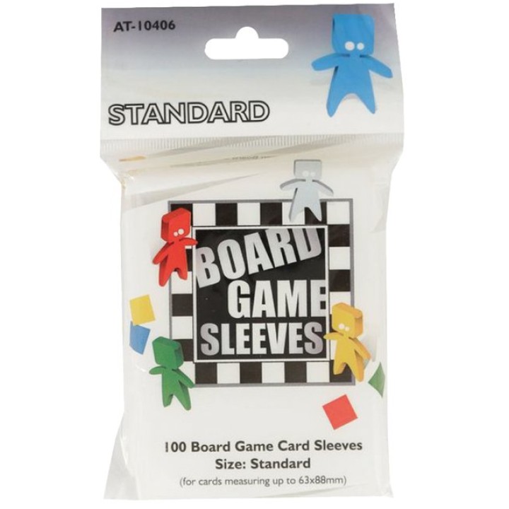 Board Game Sleeves Standard 63*88mm | Jeux et Trolleries | Spécialiste des jeux de société, jeux de cartes et wargames