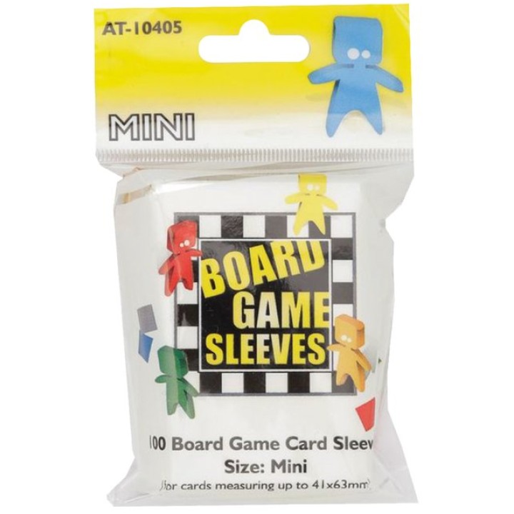 Board Game Sleeves - Mini -41*63mm (*100) | Jeux et Trolleries | Spécialiste des jeux de société, jeux de cartes et wargames