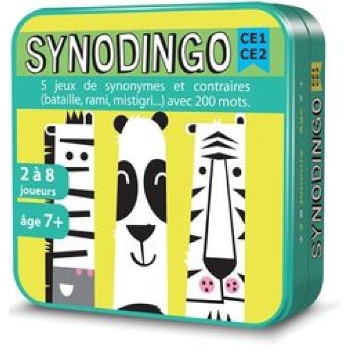 Synodingo CE1-CE2 | Jeux et Trolleries | Spécialiste des jeux de société, jeux de cartes et wargames