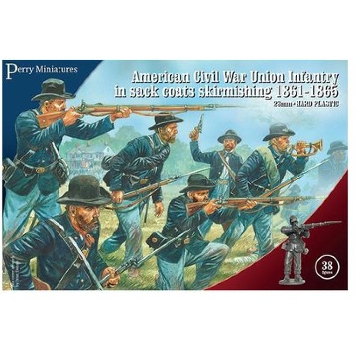 American Civil war Union infantry in sack coast | Jeux et Trolleries | Spécialiste des jeux de société, jeux de cartes et wargam