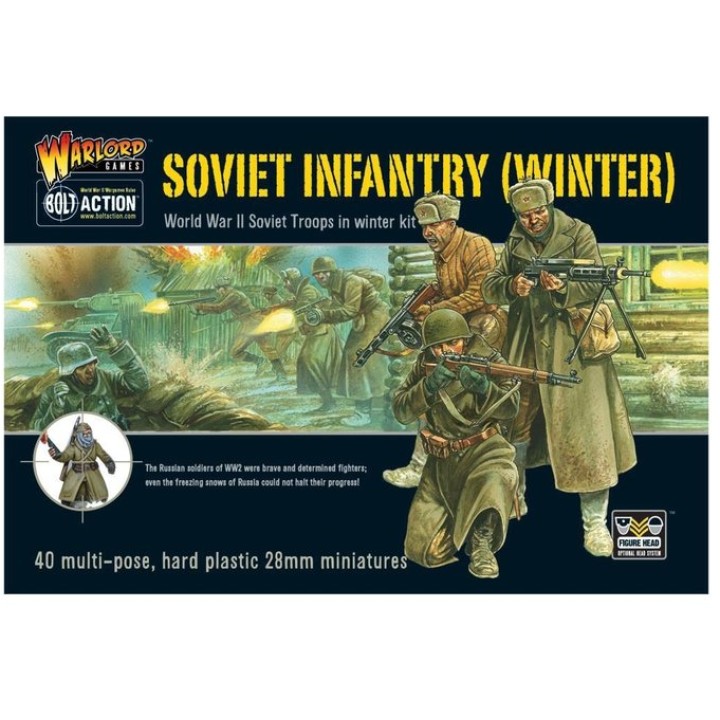 Soviet winter infantry | Jeux et Trolleries | Spécialiste des jeux de société, jeux de cartes et wargames
