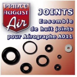Ensemble de huit joints pour aérographe A011 | Jeux et Trolleries | Spécialiste des jeux de société, jeux de cartes et wargames