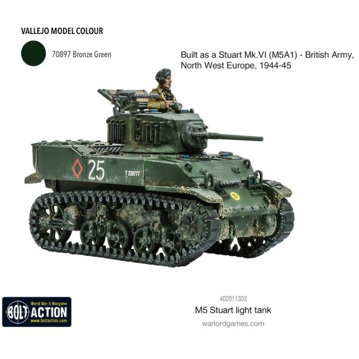 M5A1 stuart | Jeux et Trolleries | Spécialiste des jeux de société, jeux de cartes et wargames