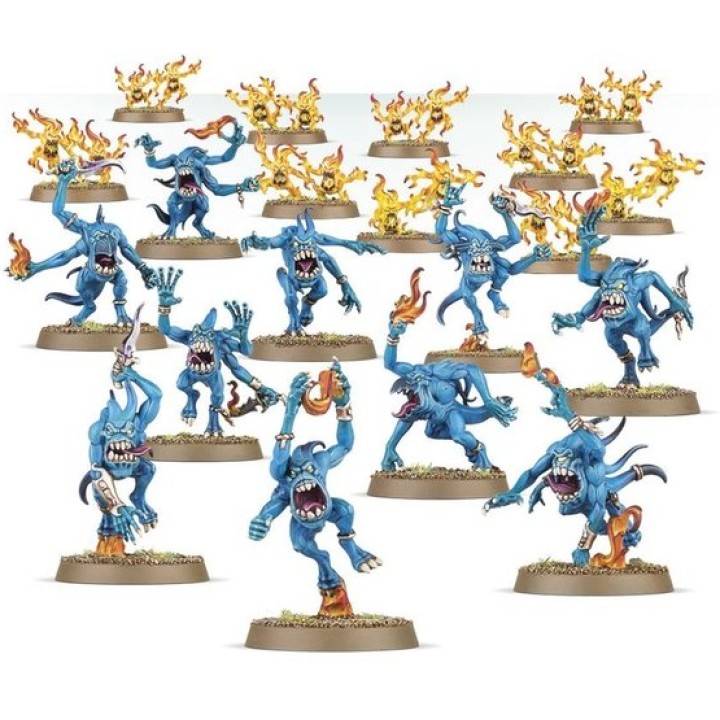 Daemons Tzeentch blue Horrors | Jeux et Trolleries | Spécialiste des jeux de société, jeux de cartes et wargames