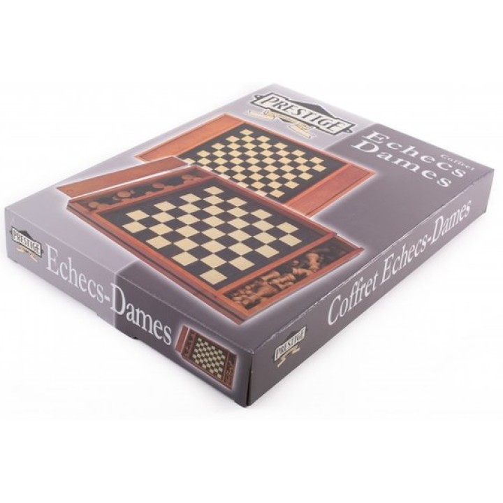 Jeu de dames + échec | Jeux et Trolleries | Spécialiste des jeux de société, jeux de cartes et wargames
