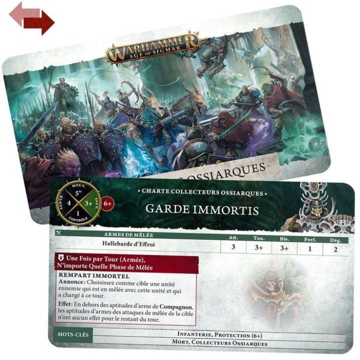 Warscrolls Ossiarch Bonereapers | Jeux et Trolleries | Spécialiste des jeux de société, jeux de cartes et wargames