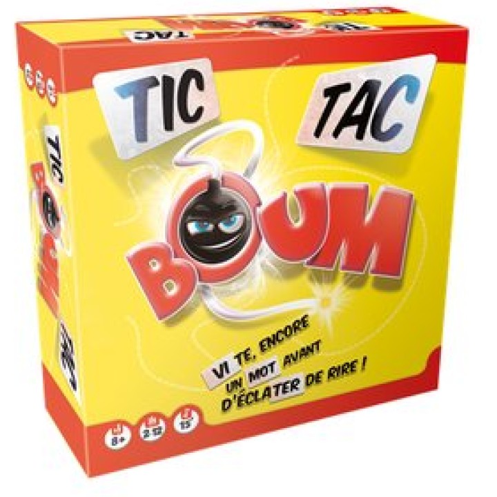 Tic Tac Boum | Jeux et Trolleries | Spécialiste des jeux de société, jeux de cartes et wargames