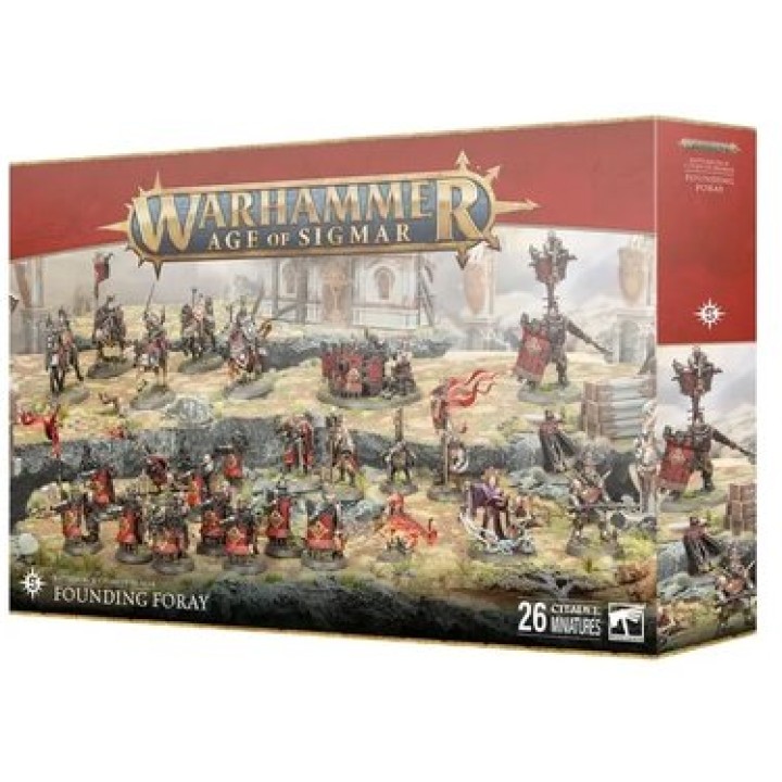 Battleforce: cities of sigmar Founding Foray | Jeux et Trolleries | Spécialiste des jeux de société, jeux de cartes et wargames