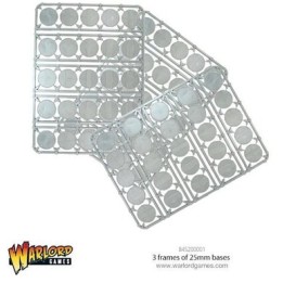 3 Frames of 25mm bases | Jeux et Trolleries | Spécialiste des jeux de société, jeux de cartes et wargames