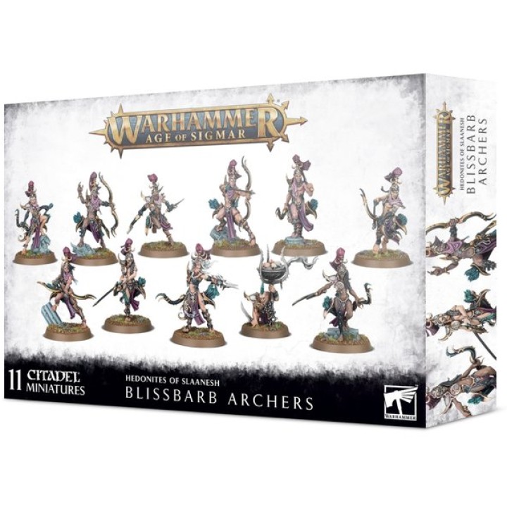 Hedonites of slaanesh: Blissbarb archers | Jeux et Trolleries | Spécialiste des jeux de société, jeux de cartes et wargames