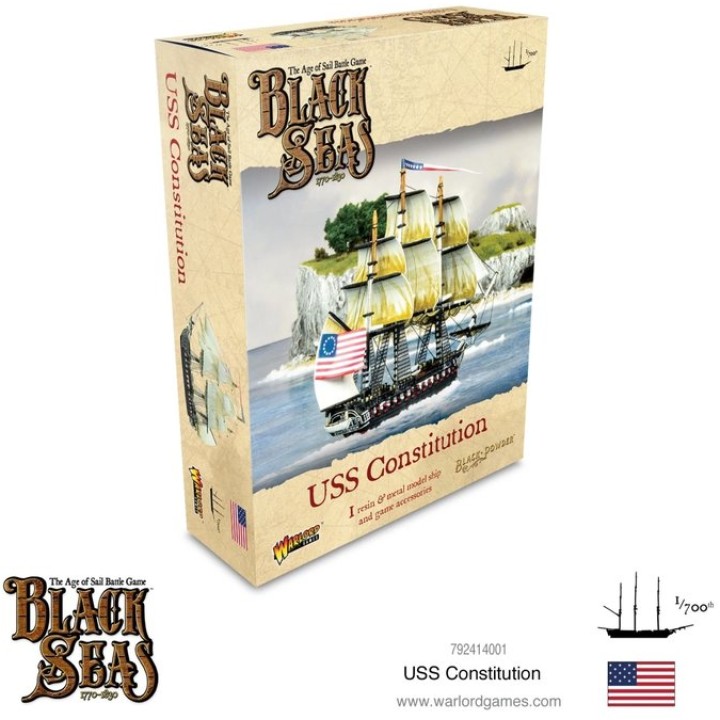 USS Contitution Black Seas | Jeux et Trolleries | Spécialiste des jeux de société, jeux de cartes et wargames