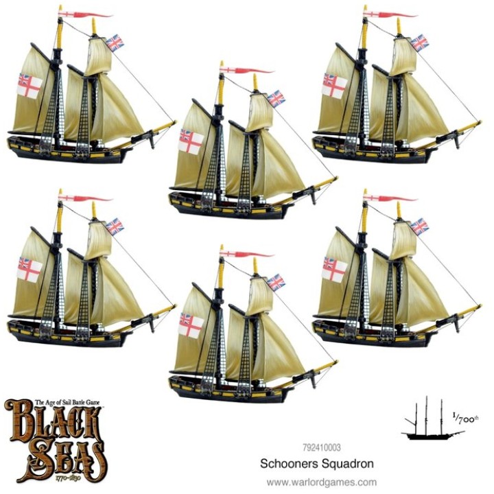 Black Seas Schooners squadron | Jeux et Trolleries | Spécialiste des jeux de société, jeux de cartes et wargames
