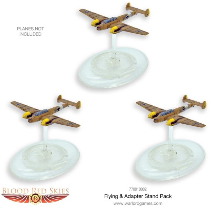 Blood Red Skies Advantage Flying & Adaptor Stand pack | Jeux et Trolleries | Spécialiste des jeux de société, jeux de cartes et 