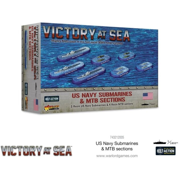 Victory at sea - US navy Submarines & MTB sections | Jeux et Trolleries | Spécialiste des jeux de société, jeux de cartes et war