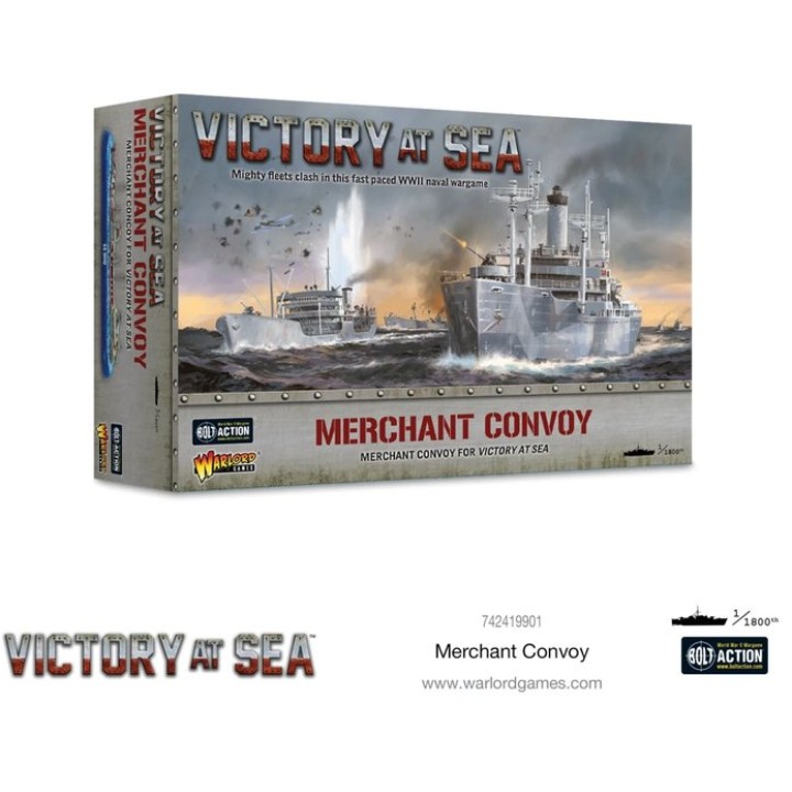 Victory at sea: Merchant convoy | Jeux et Trolleries | Spécialiste des jeux de société, jeux de cartes et wargames
