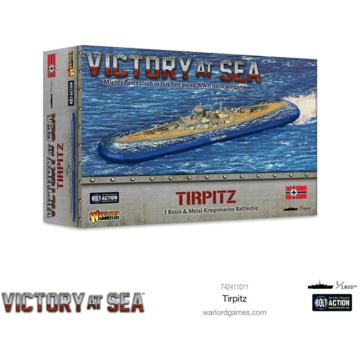 Victory at sea - Tirpitz | Jeux et Trolleries | Spécialiste des jeux de société, jeux de cartes et wargames