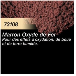 Pigment Marron oxyde de fer | Jeux et Trolleries | Spécialiste des jeux de société, jeux de cartes et wargames