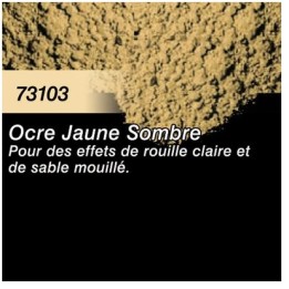 Pigment Ocre Jaune Sombre | Jeux et Trolleries | Spécialiste des jeux de société, jeux de cartes et wargames