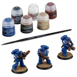 SPACE MARINES: MARINES INFERNUS + SET DE PEINTURE | Jeux et Trolleries | Spécialiste des jeux de société, jeux de cartes et warg