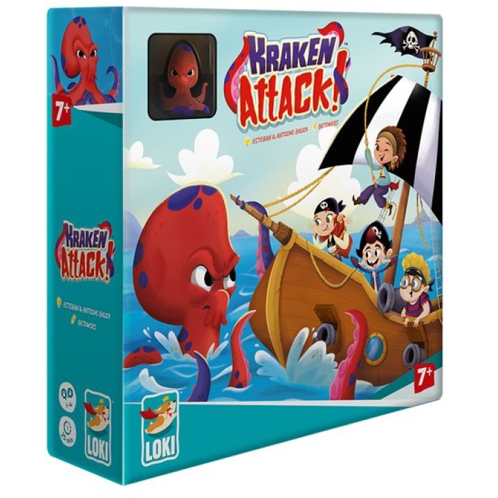 Kraken Attack | Jeux et Trolleries | Spécialiste des jeux de société, jeux de cartes et wargames