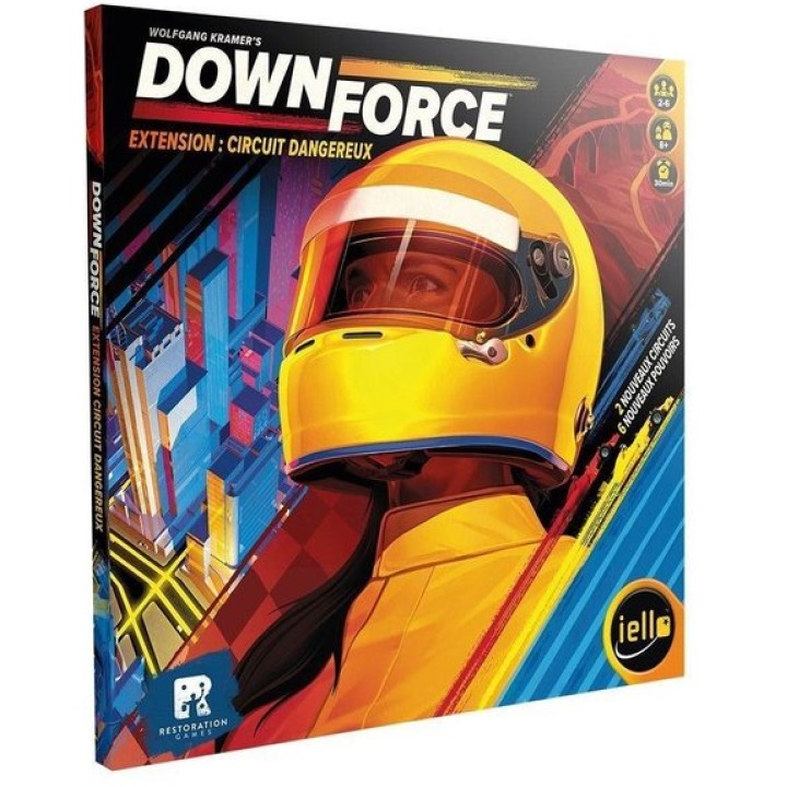Downforce - circuit dangereux (extension) | Jeux et Trolleries | Spécialiste des jeux de société, jeux de cartes et wargames