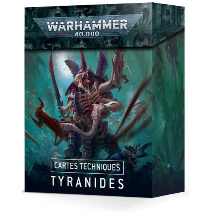 Cartes Techniques: Tyranides | Jeux et Trolleries | Spécialiste des jeux de société, jeux de cartes et wargames