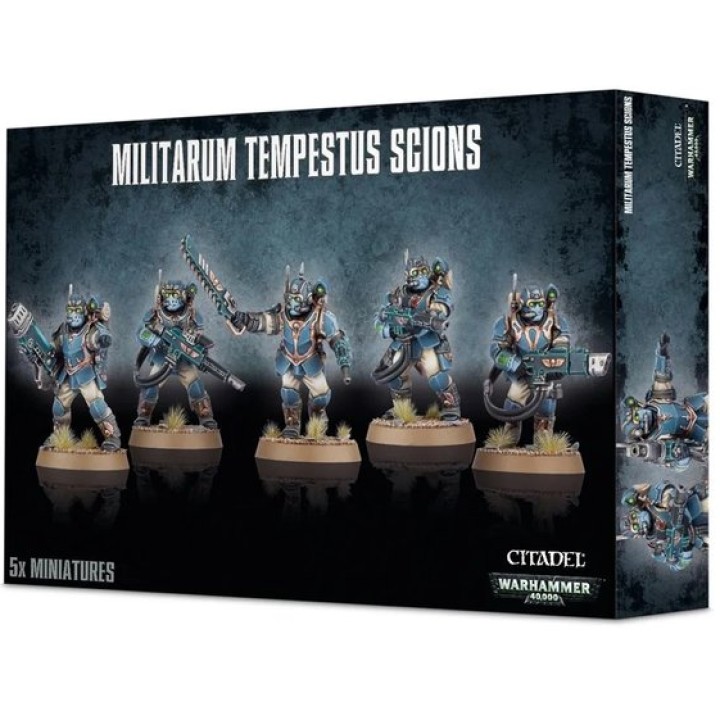 Militarum Tempestus Scions | Jeux et Trolleries | Spécialiste des jeux de société, jeux de cartes et wargames