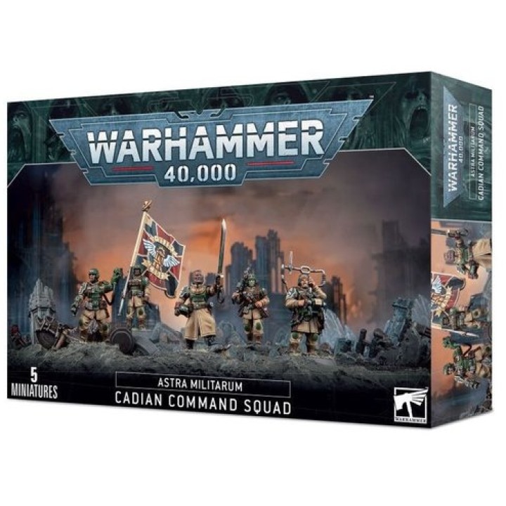 Cadian Command Squad | Jeux et Trolleries | Spécialiste des jeux de société, jeux de cartes et wargames
