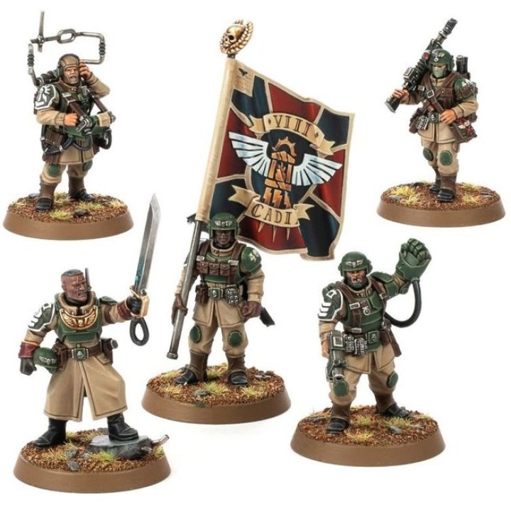 Cadian Command Squad | Jeux et Trolleries | Spécialiste des jeux de société, jeux de cartes et wargames
