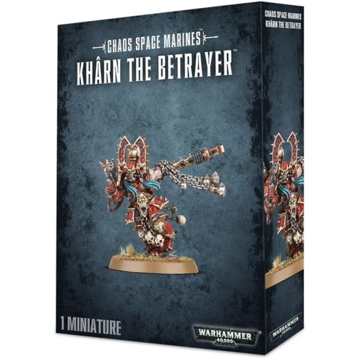 World Eaters Khârn the Betrayer | Jeux et Trolleries | Spécialiste des jeux de société, jeux de cartes et wargames