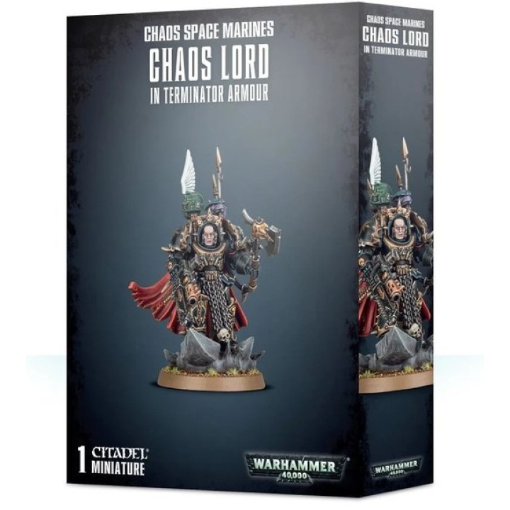 Chaos Space Marines Terminator Lord | Jeux et Trolleries | Spécialiste des jeux de société, jeux de cartes et wargames