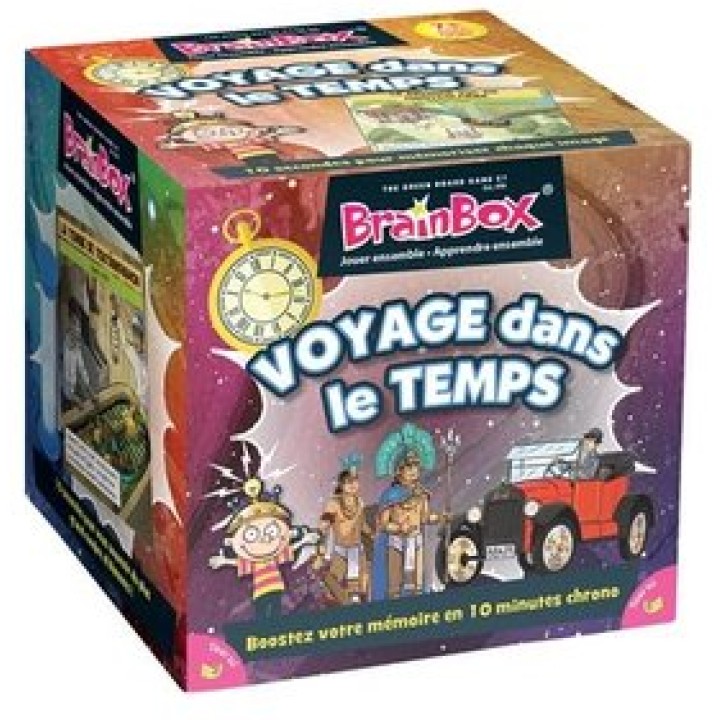 BrainBox : Voyage dans le Temps | Jeux et Trolleries | Spécialiste des jeux de société, jeux de cartes et wargames