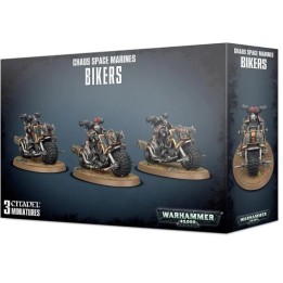 Chaos Space Marines Bikers | Jeux et Trolleries | Spécialiste des jeux de société, jeux de cartes et wargames