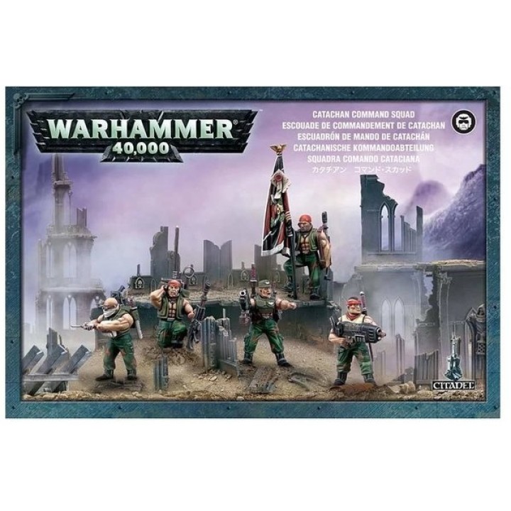 Catachan Command Squad | Jeux et Trolleries | Spécialiste des jeux de société, jeux de cartes et wargames