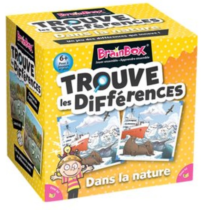 BrainBox : Trouve les Différences – Dans la Nature | Jeux et Trolleries | Spécialiste des jeux de société, jeux de cartes et war