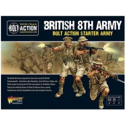 British 8th Army Starter | Jeux et Trolleries | Spécialiste des jeux de société, jeux de cartes et wargames