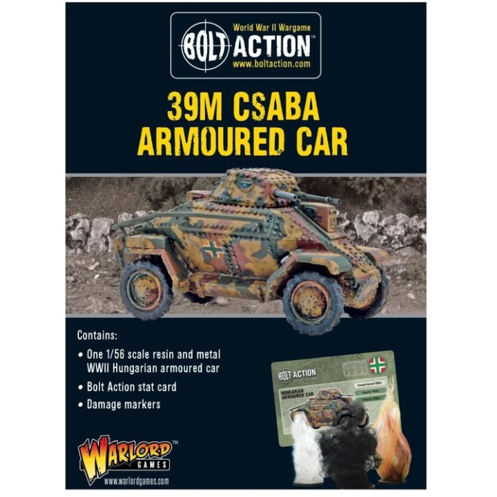 39M Csaba Armoured car | Jeux et Trolleries | Spécialiste des jeux de société, jeux de cartes et wargames