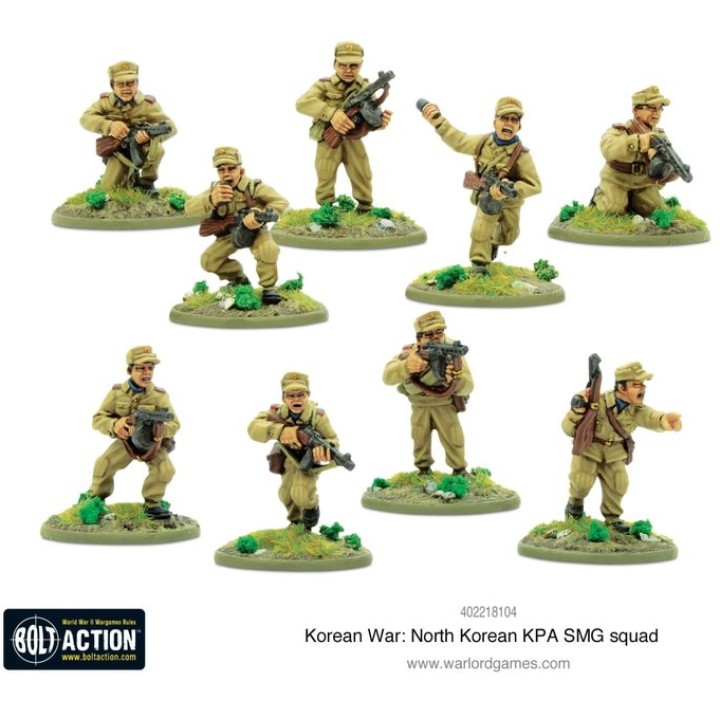 North Korean KPA SMG squad | Jeux et Trolleries | Spécialiste des jeux de société, jeux de cartes et wargames