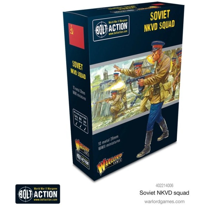 Soviet NKVD squad | Jeux et Trolleries | Spécialiste des jeux de société, jeux de cartes et wargames