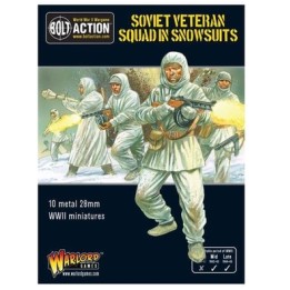 Soviet Veteran Squad in Snowsuits | Jeux et Trolleries | Spécialiste des jeux de société, jeux de cartes et wargames
